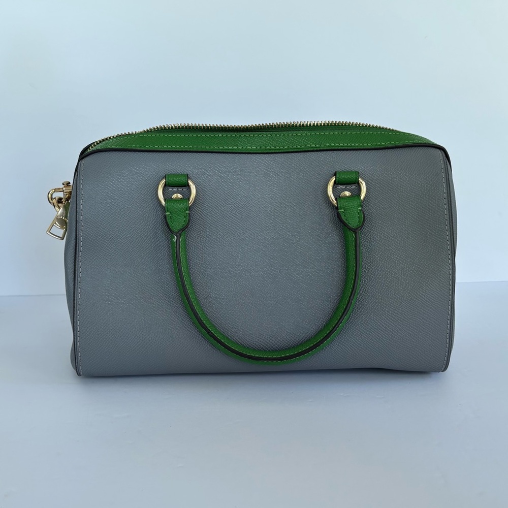 Coach Rowan Satchel Multi Kelly Colorblock (C3428) - Picture 6 of 8